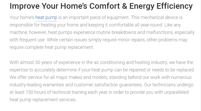 Heat Pump Installation Services In Chandler, Queen Creek, Sun Lakes, AZ, And Surrounding Areas
