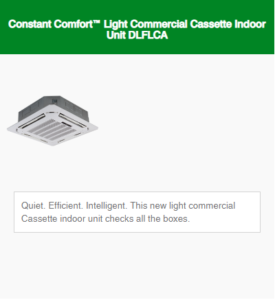 Constant Comfort™ Light Commercial Series