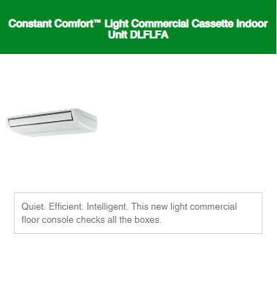 Constant Comfort™ Light Commercial Series