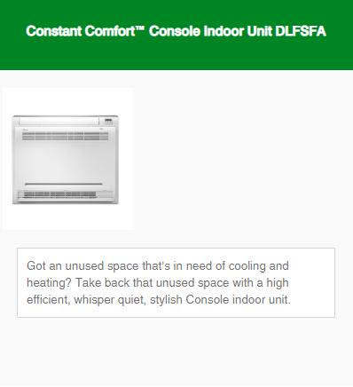 Constant Comfort™ Series