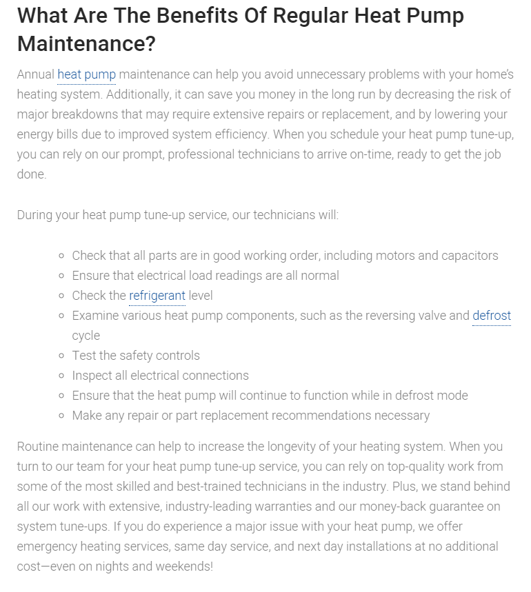 Heat Pump Maintenance Services In Chandler, Queen Creek, Sun Lakes, AZ, And Surrounding Areas