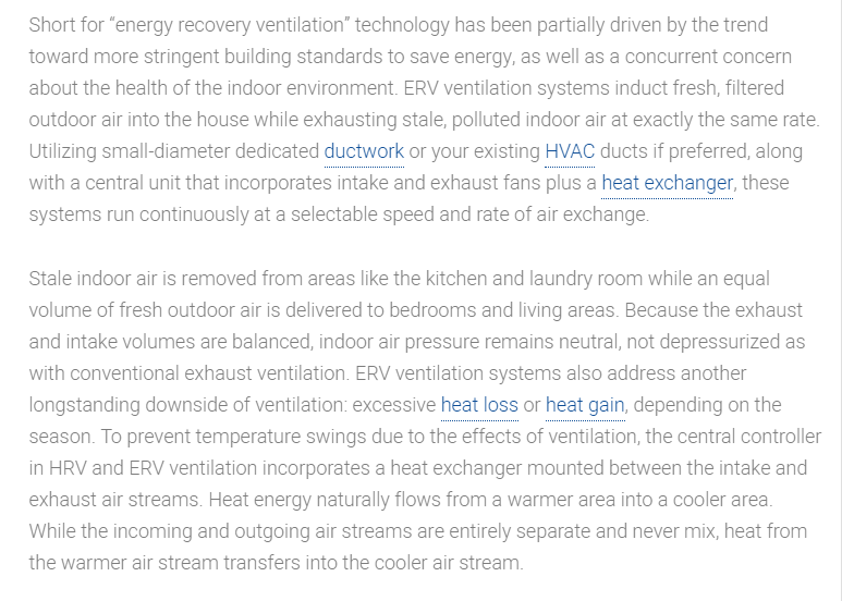 Ventilation ERV Services In Chandler, Queen Creek, Sun Lakes, AZ, And Surrounding Areas