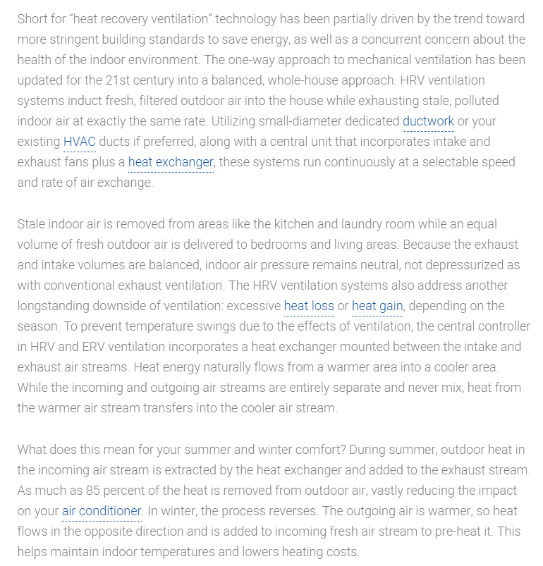 Ventilation HRV Services In Chandler, Queen Creek, Sun Lakes, AZ, And Surrounding Areas